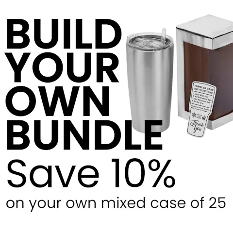 Stainless Steel Tumbler 10 Pack