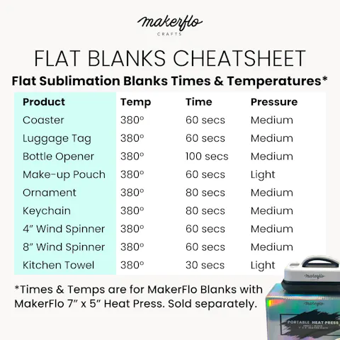 Portable Mini Heat Press with 7" x 5" Heating Plate