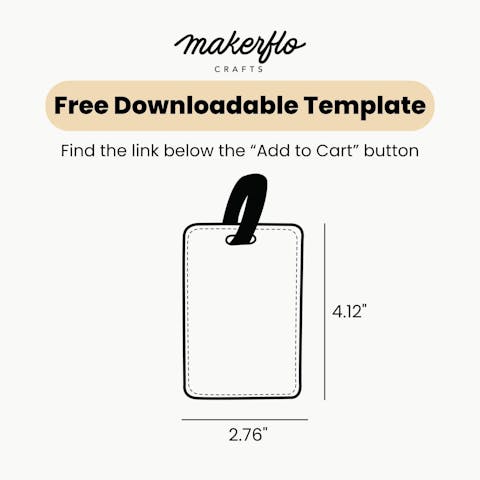 Sublimation Luggage Tag