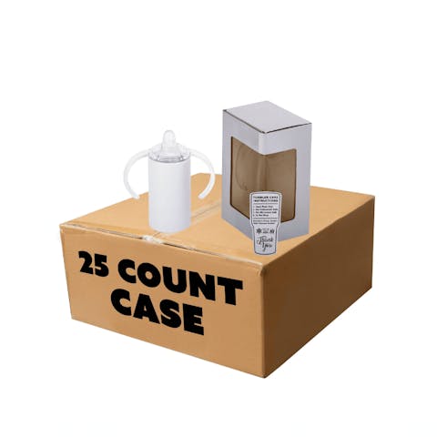 12oz Straight Sub Sippy Cup Duo