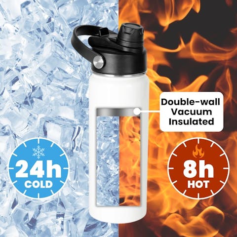 18oz Sublimation Hydro Water Bottle