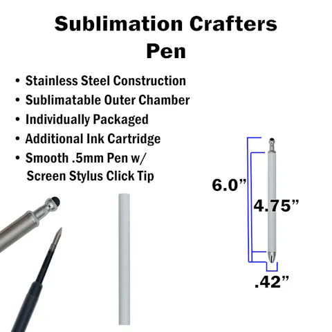 The Crafters Sublimation Gel Pen