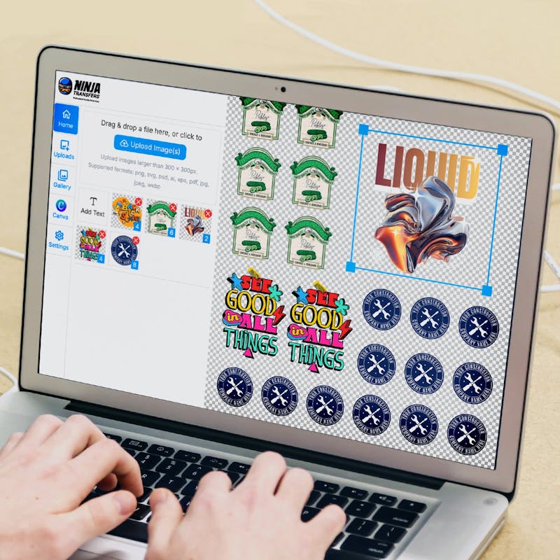 Build a UV DTF Gang Sheet