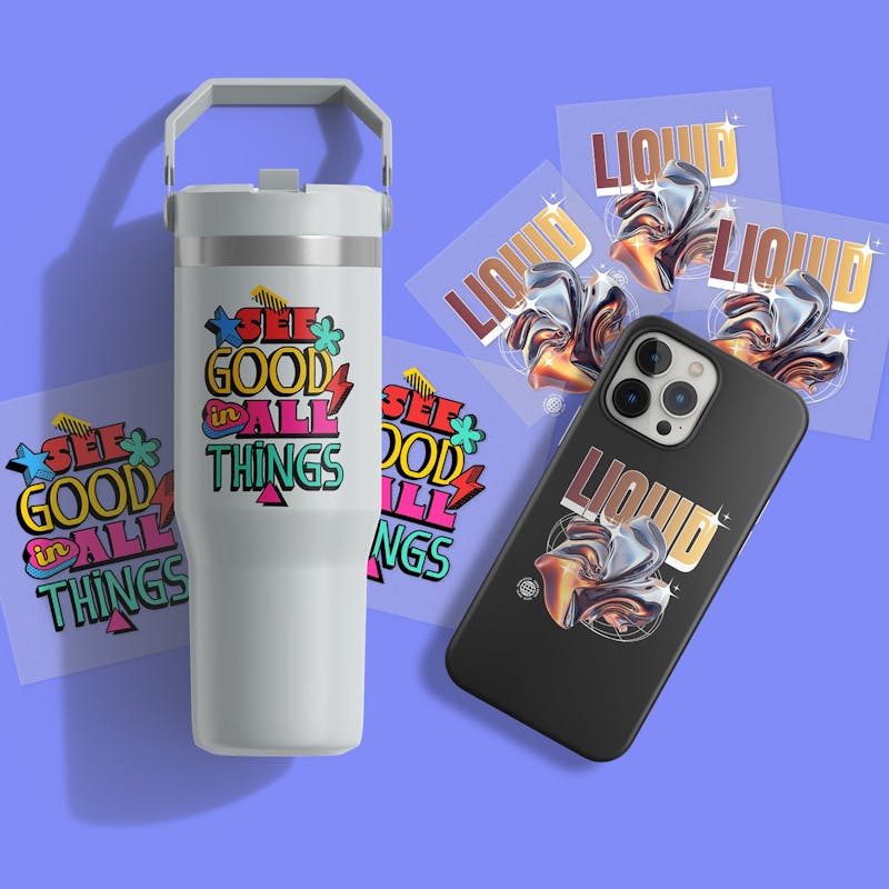 UV DTF 3D PermaStickers™ By Size