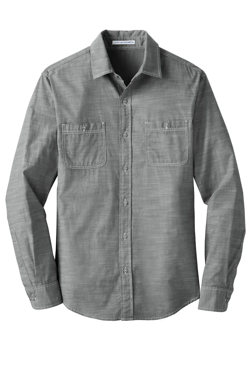 Port Authority W380 Slub Chambray Shirt