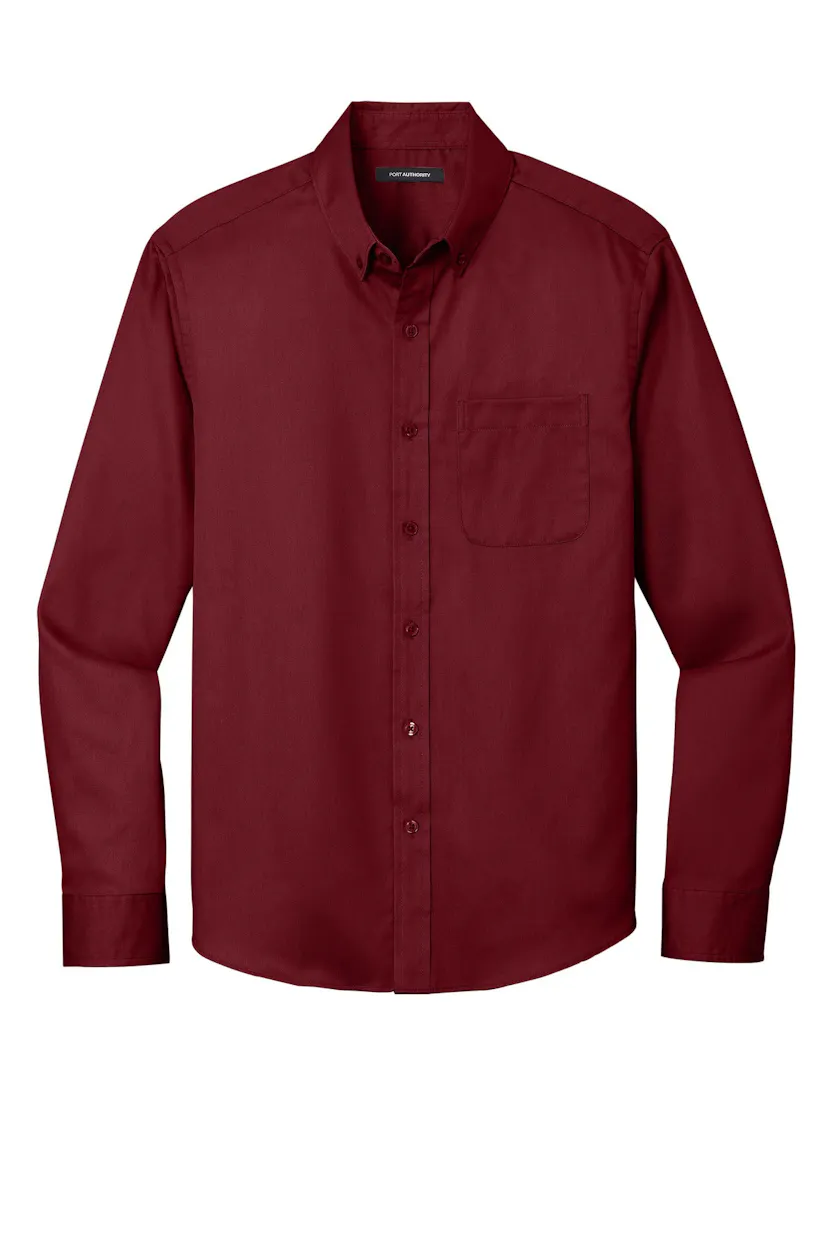 Port Authority W808 Long Sleeve SuperPro React Twill Shirt