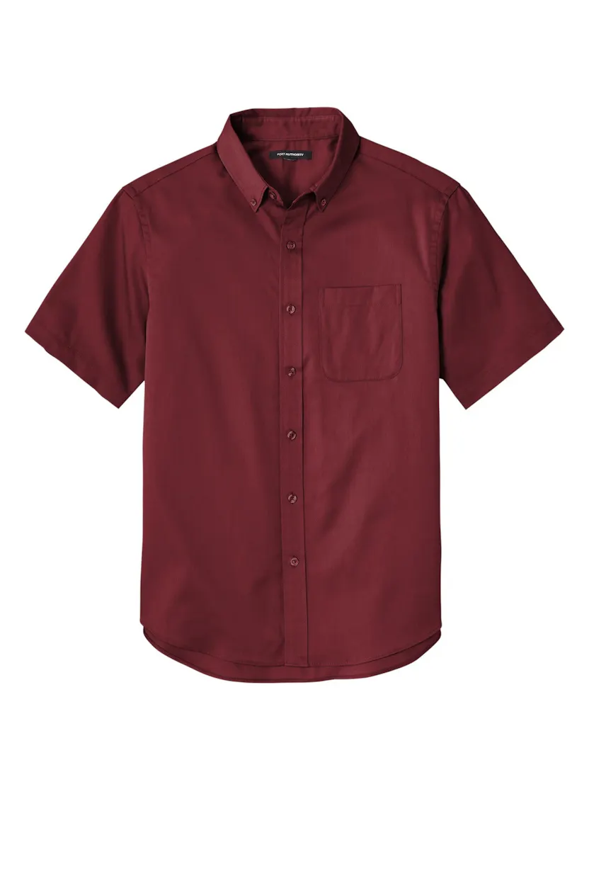 Port Authority W809 Short Sleeve SuperPro React Twill Shirt