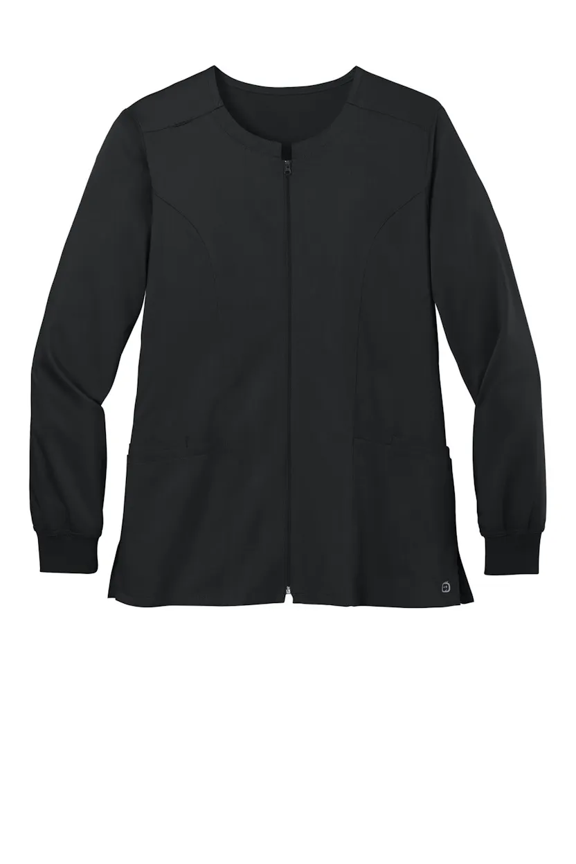 Wink WW4088 Women's Premiere Flex Full-Zip Scrub Jacket
