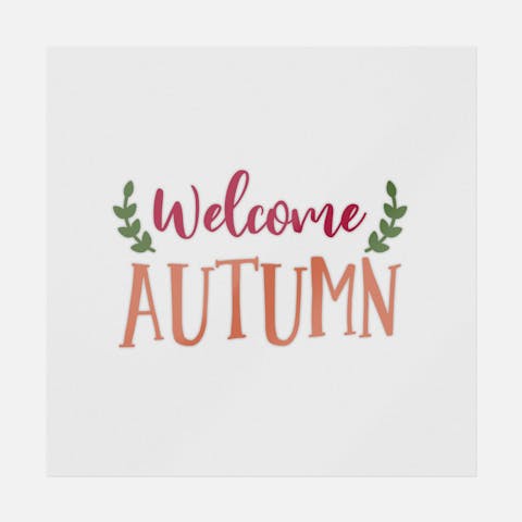 Welcome Autumn