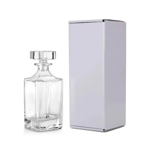 Whiskey Decanter - Square - 750ML