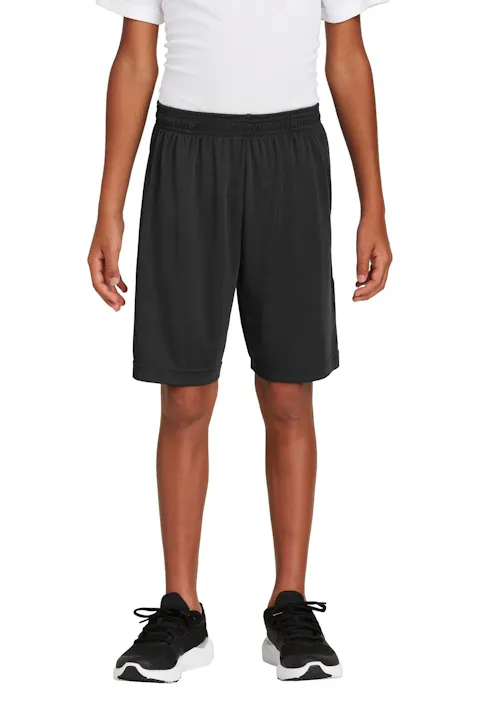 Sport-Tek YST355P Youth PosiCharge  Competitor  Pocketed Short