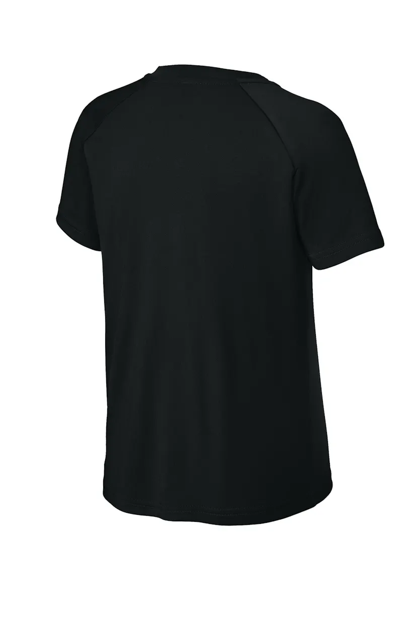 Sport-Tek YST359 Youth PosiCharge Competitor 2-Button Henley