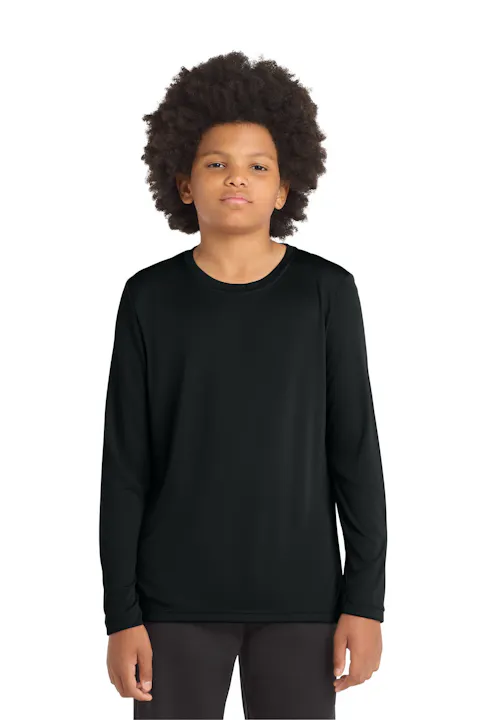 Sport-Tek YST420LS Youth Posi-UV Pro Long Sleeve Tee