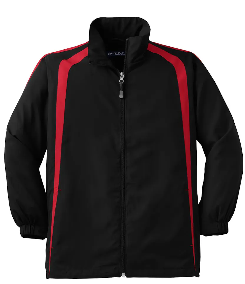 Sport-Tek YST60 Youth Colorblock Raglan Jacket