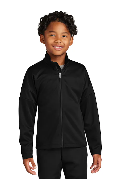 Sport-Tek YST800 Youth Travel Full-Zip Jacket