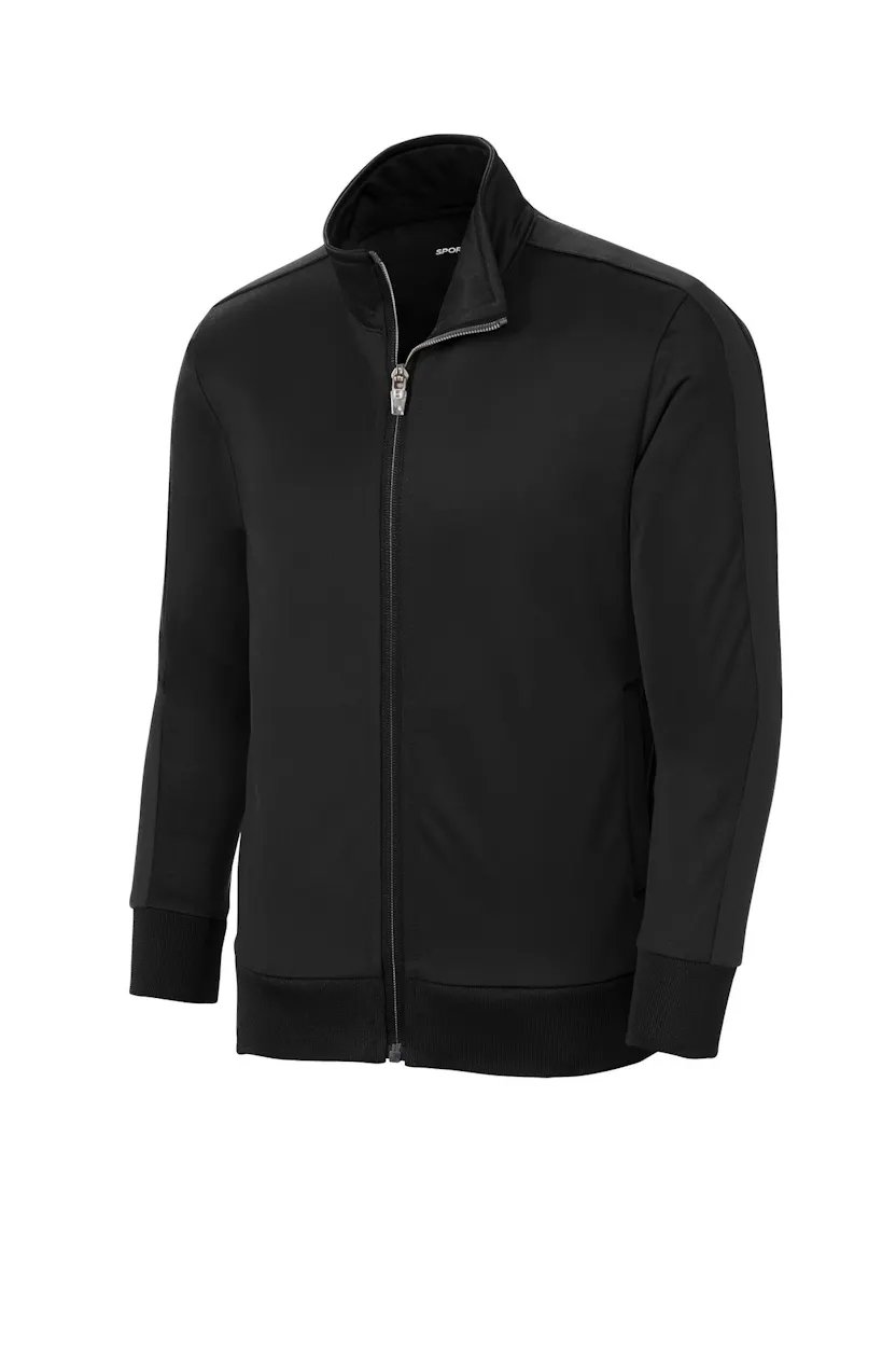 Sport-Tek YST94 Youth Tricot Sleeve Stripe Track Jacket