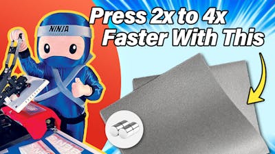 Speed Up Your Pressing by 2x-4x with the Silicone Upper Platen Cover