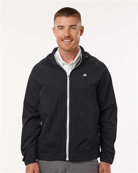 Adidas A2007 Go - To Utility DWR Full - Zip Jacket - Ninja Transfers