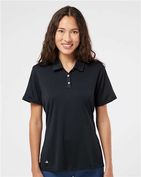 Adidas A231 Women's Performance Polo - Ninja Transfers