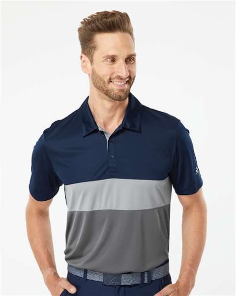 Adidas A236 Merch Block Polo - Ninja Transfers