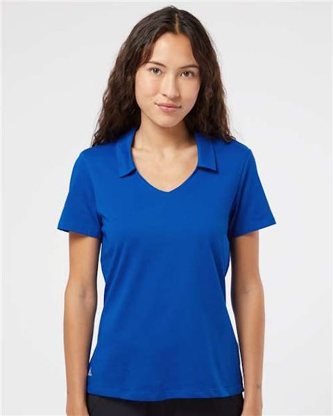 Adidas A323 Women's Cotton Blend Polo - Ninja Transfers