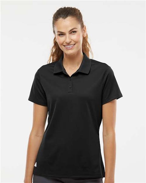 Adidas A431 Women's Basic Sport Polo - Ninja Transfers