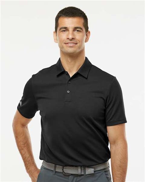 Adidas A580 Micro Pique Polo - Ninja Transfers