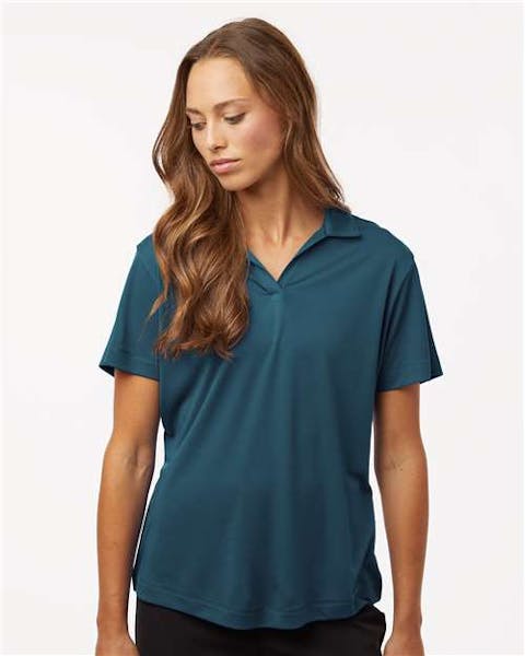 AllPro 41800L Pro - Lock Women's Performance Polo - Ninja Transfers