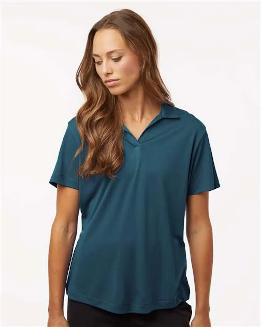 AllPro 41800L Pro - Lock Women's Performance Polo - Ninja Transfers