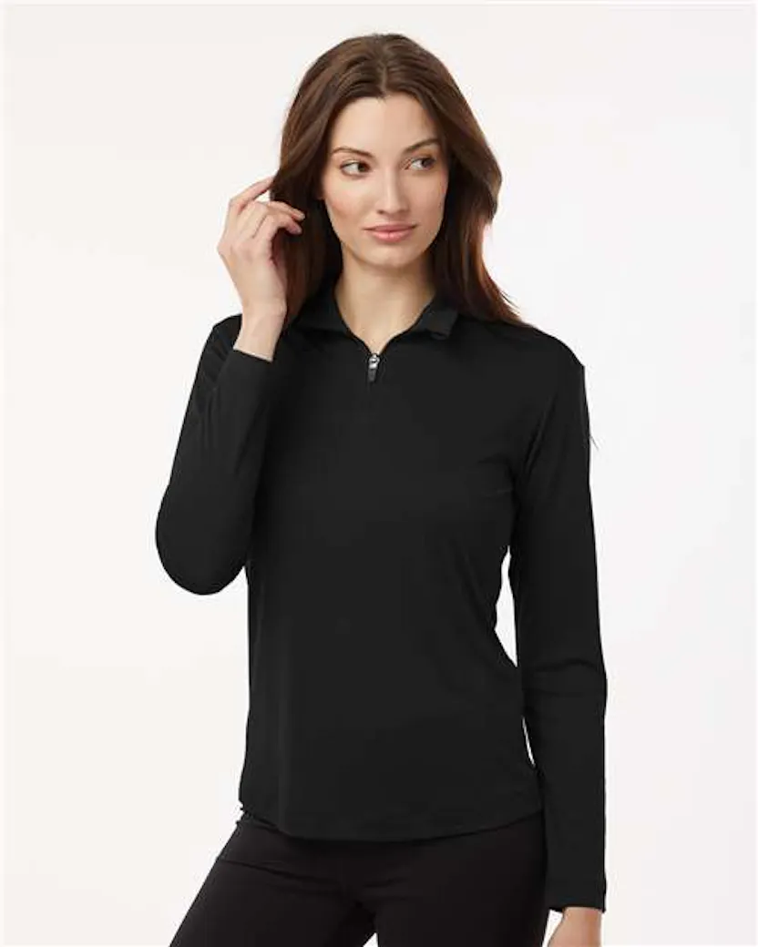 AllPro 41870L Pro - Lock Women's Performance Quarter - Zip Pullover - Ninja Transfers