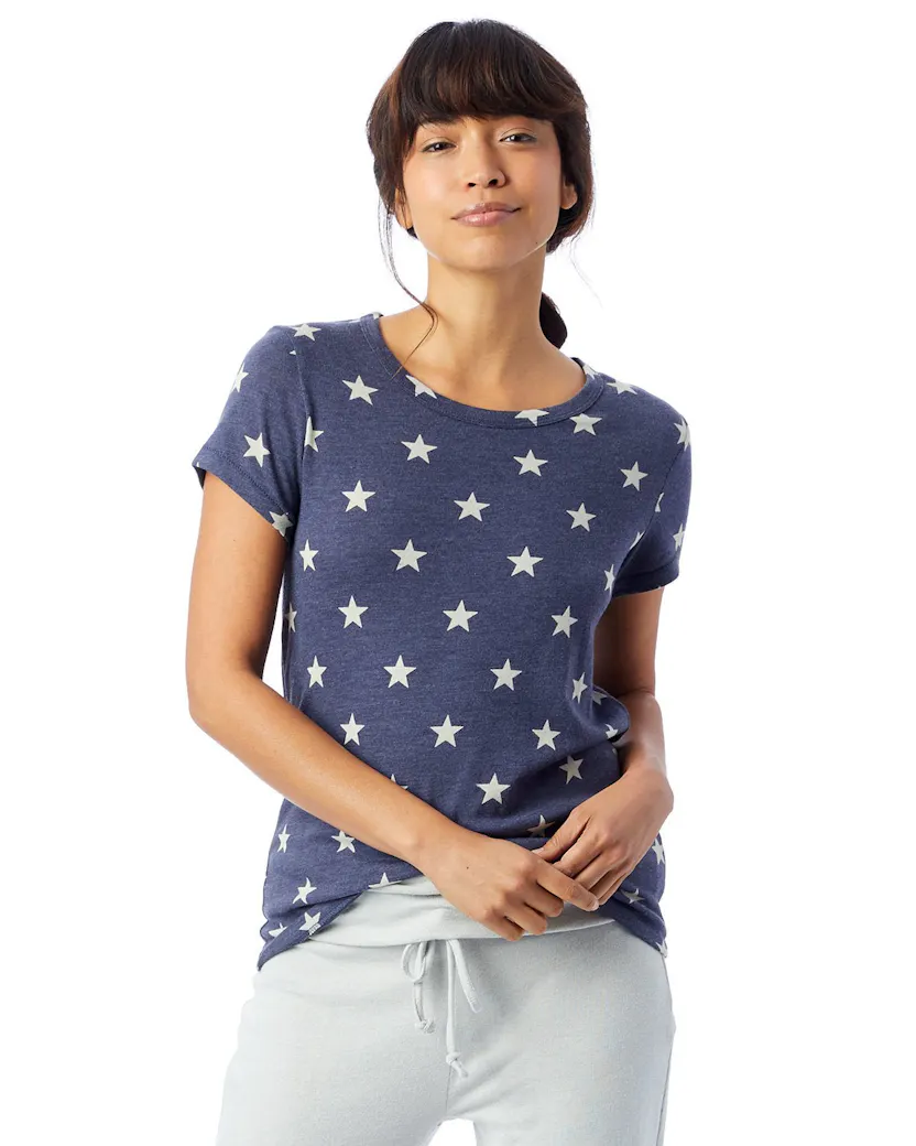 Alternative 01940E1 Camiseta Eco-Jersey Ideal para mujer