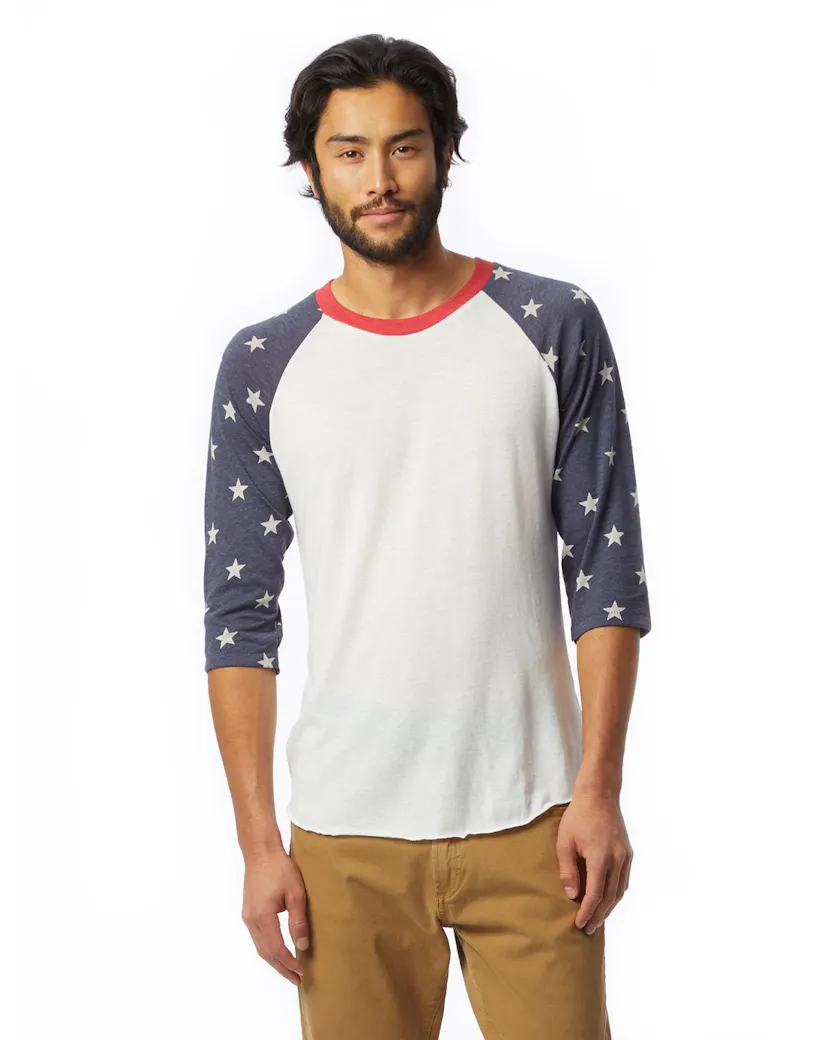 Camiseta de béisbol ecológica unisex AA2089 de Alternative