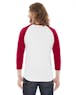 American Apparel BB453 Unisex Poly - Cotton USA Made 3/4 - Sleeve Raglan T - Shirt - Ninja Transfers