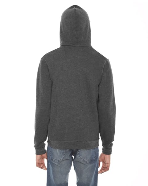 American Apparel F497 Unisex Flex Fleece USA Made Zip Hoodie - Ninja Transfers