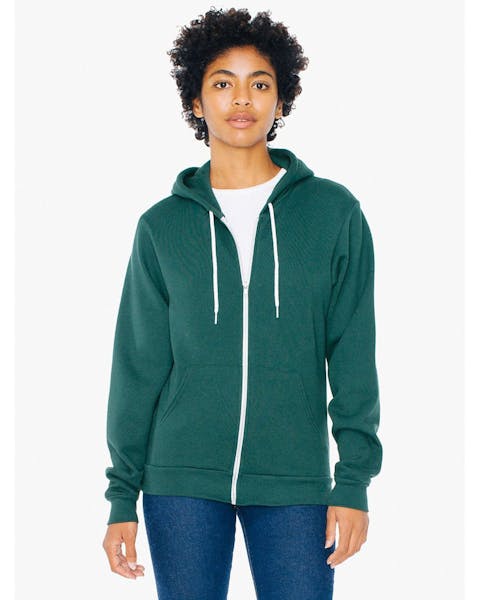 American Apparel F497W Unisex Flex Fleece Zip Hoodie - Ninja Transfers