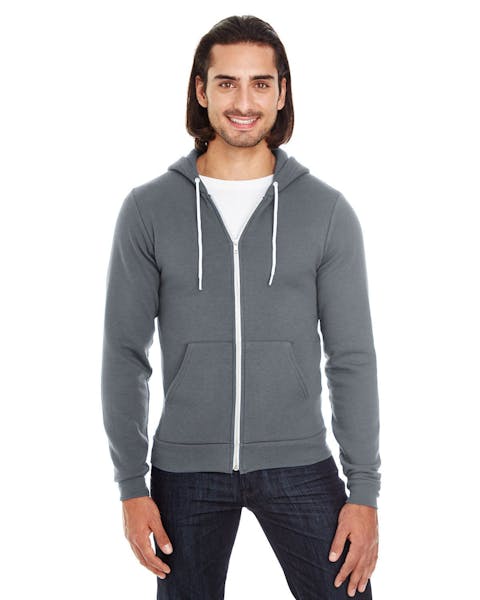 American Apparel F497W Unisex Flex Fleece Zip Hoodie - Ninja Transfers