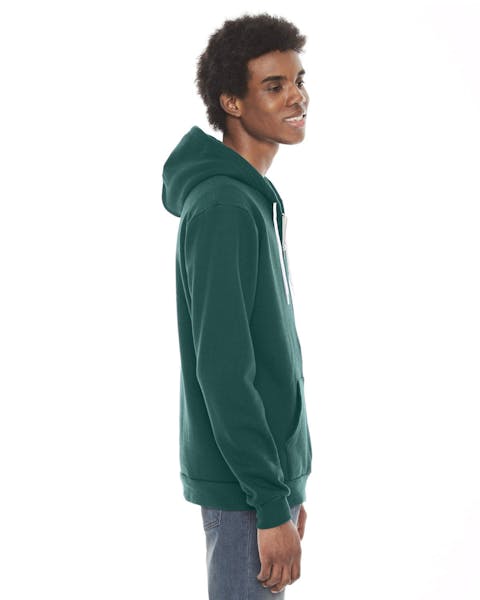 American Apparel F497W Unisex Flex Fleece Zip Hoodie - Ninja Transfers