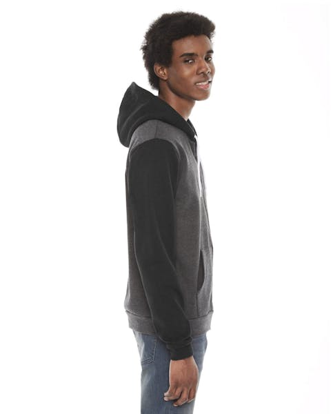 American Apparel F497W Unisex Flex Fleece Zip Hoodie - Ninja Transfers