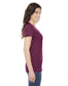 American Apparel TR301W Ladies' Triblend Short - Sleeve Track T - Shirt - Ninja Transfers