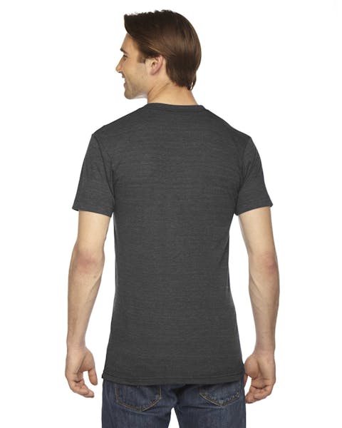 American Apparel TR401 Unisex Triblend USA Made Short - Sleeve Track T - Shirt - Ninja Transfers