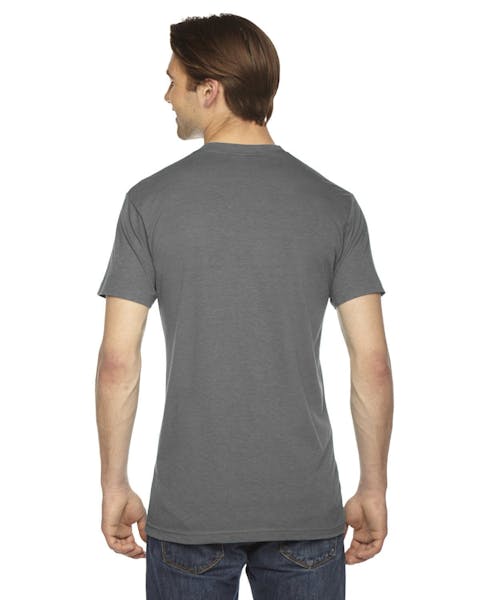 American Apparel TR401W Unisex Triblend Short - Sleeve Track T - Shirt - Ninja Transfers