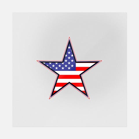 American Flag Star Transfer - Ninja Transfers