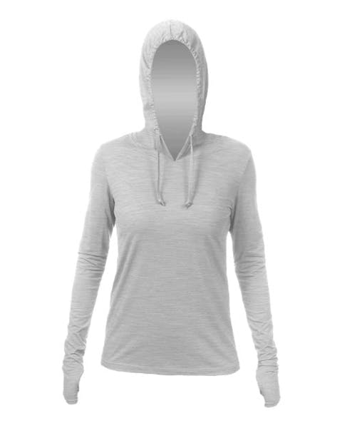 ANETIK WSBRZH0 Women's Breeze Tech Hooded Long Sleeve T-Shirt - Ninja Transfers
