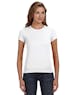 Anvil 1441 Ladies' 1x1 Baby Rib Scoop T - Shirt - Ninja Transfers