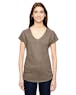 Anvil 6750VL Ladies' Triblend V - Neck T - Shirt - Ninja Transfers