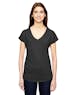 Anvil 6750VL Ladies' Triblend V - Neck T - Shirt - Ninja Transfers