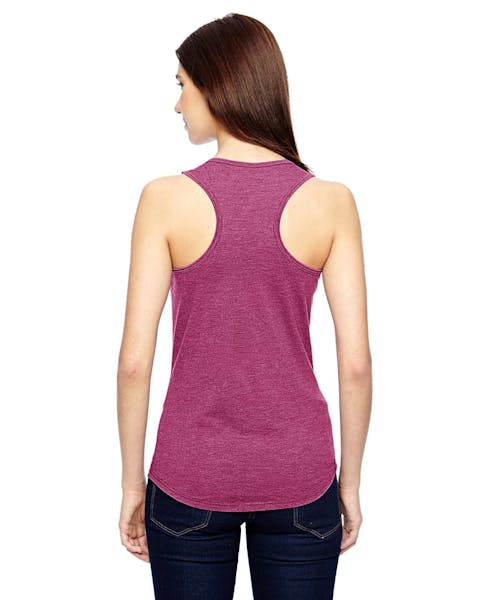 Anvil 6751L Ladies' Triblend Racerback Tank - Ninja Transfers