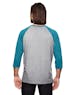 Anvil 6755 Adult Triblend 3/4 - Sleeve Raglan T - Shirt - Ninja Transfers