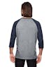 Anvil 6755 Adult Triblend 3/4 - Sleeve Raglan T - Shirt - Ninja Transfers