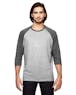 Anvil 6755 Adult Triblend 3/4 - Sleeve Raglan T - Shirt - Ninja Transfers